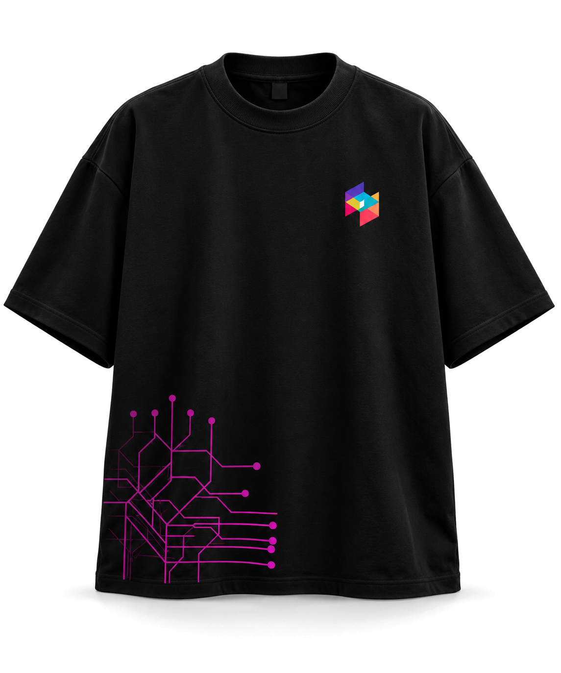 FEARLESS HUSTLER Oversized Tee